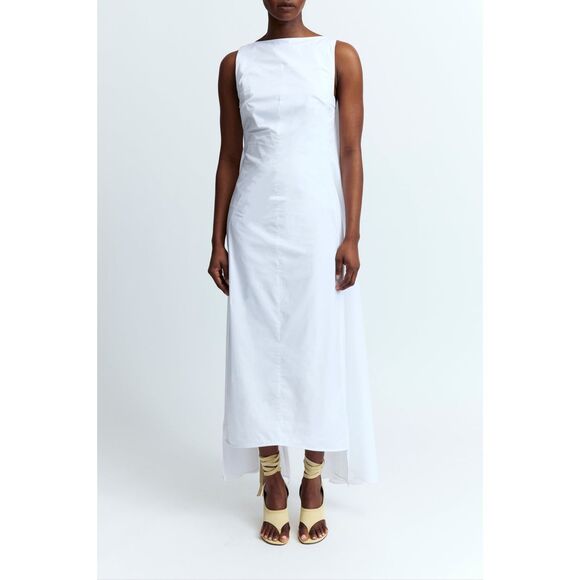 16ARLINGTON ELIDE DRESS IN POPLIN US 4 $1070 - Picture 1 of 11